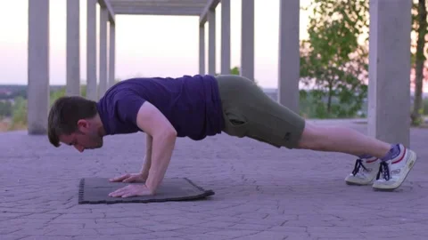 Push-up  Stock Footage 211722525