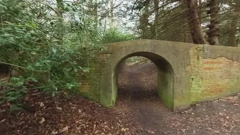 Push in footage through the archway Video stock 237083344