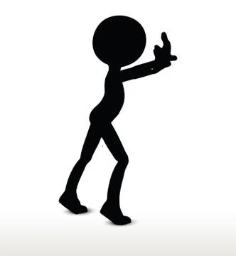 Push Stock Illustration