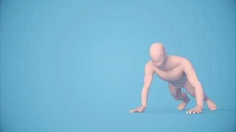 Push up loop. Stock Illustration
