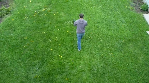 Push Mower 1 Stock Footage 665840