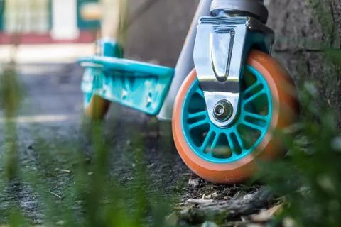 Push-scooter Stock Photos