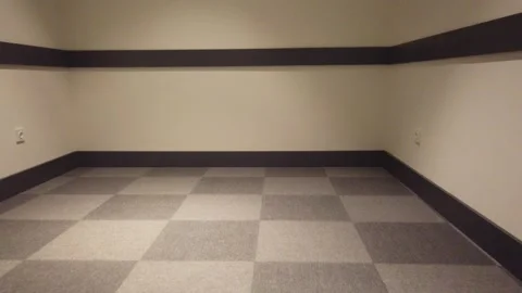 Push In Shot into the empty room Video stock 146225435