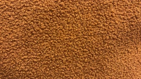Push-In Shot of Orange-Brown Fabric Texture Vídeos de archivo 333290182