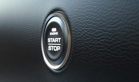 Push To Start Button Stock Illustration