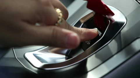 Push start super car Stock Footage 139850376