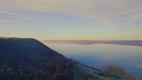 Push Towards Lake Video stock 220576479