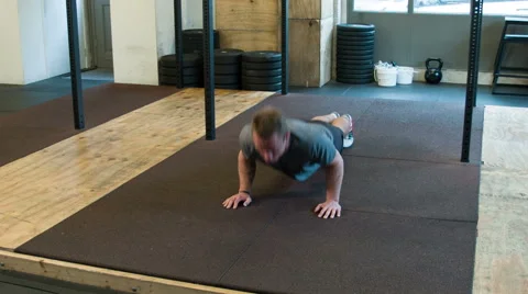 Push Ups Stock-Footage 40034406