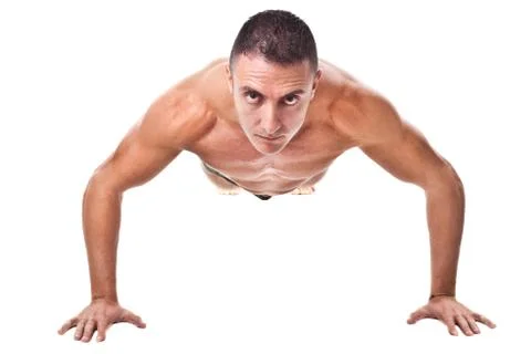 Push ups Stock Photos