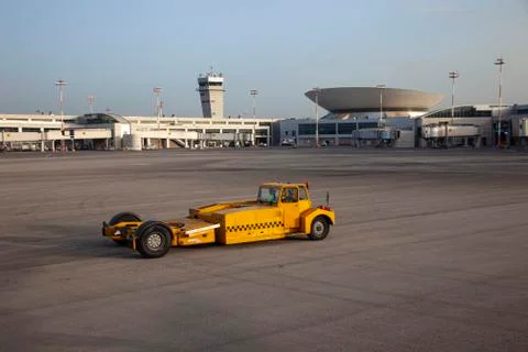 Pushback Truck Stock Photos