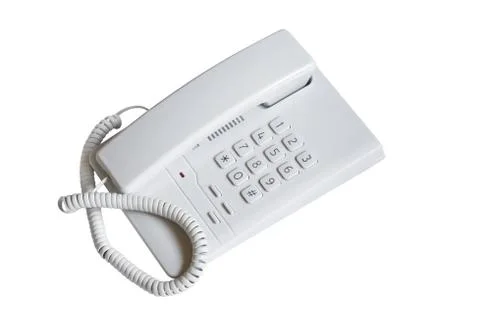 Pushbutton telephone Stock Photos