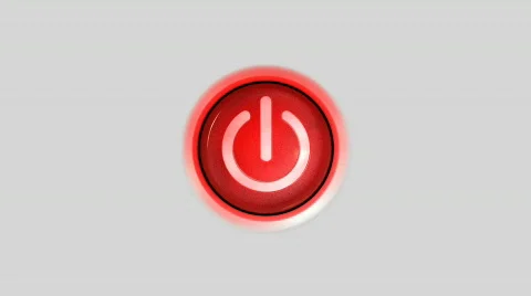 A pushing button, seventeen samples Stock Footage