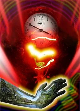 Pushing the limits of human power Stock Illustration