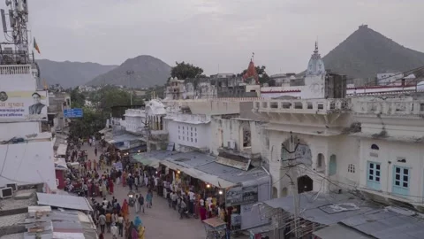 Pushkar 2021 08 29 Video stock 170683025