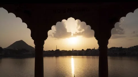 Pushkar 2021 10 22 Video stock 170683105