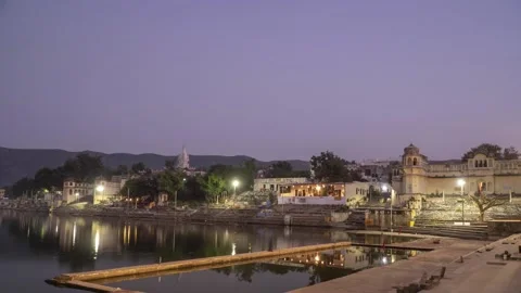 Pushkar 2021 10 23 Video stock 170683140