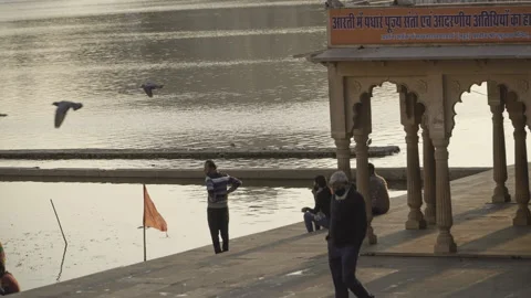 Pushkar 2022 02 18 Video stock 170650510