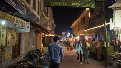 Pushkar City view Stock Footage 111791661