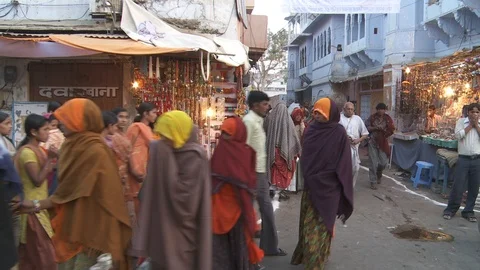 Pushkar Fair Stock Footage 91534631