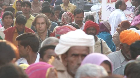 Pushkar Fair Stock Footage 91536168