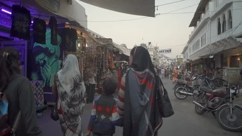 Pushkar Stock Footage 111336858