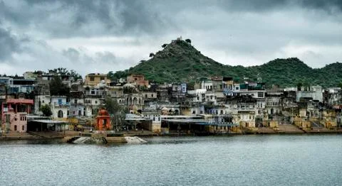 Pushkar in Rajasthan, India. Stock-Fotos