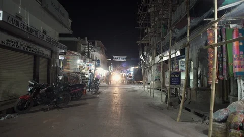 Pushkar street view Stock Footage 111792149