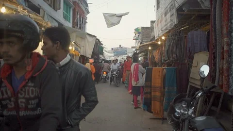 Pushkar traffic Stock Footage 111337320