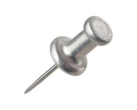 Pushpin (with clipping path) Stock Photos