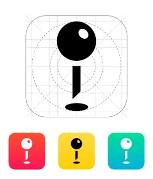 Pushpin icon Stock Illustration