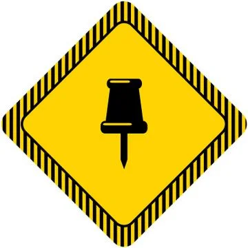 Pushpin icon 스톡 일러스트