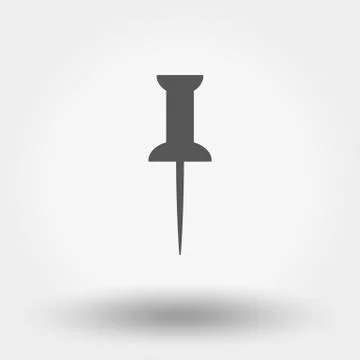 Pushpin icon Stock Illustration