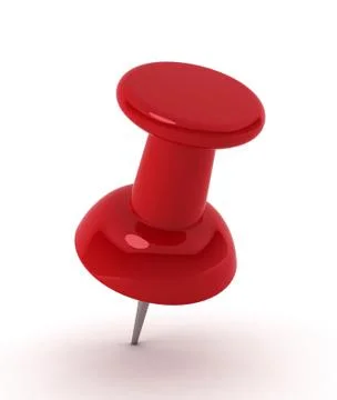 Pushpin Stock Illustration