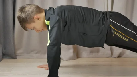 Pushups Stock Footage 147482517