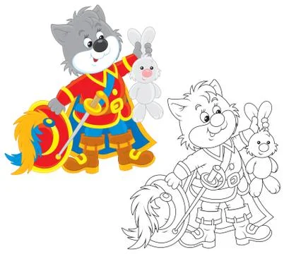 Puss in boots Stock Illustration