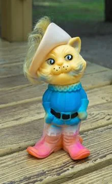 Puss in boots Foto stock