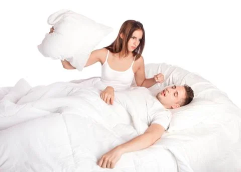 Put an end to snoring Stock Photos
