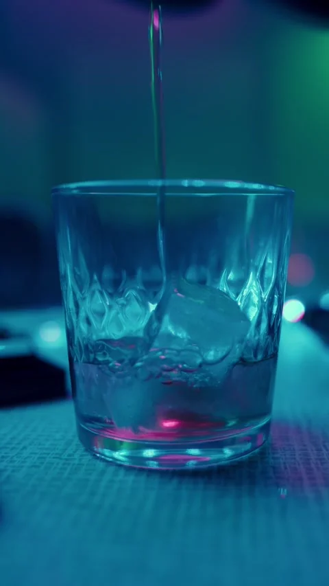 Put a Glass on the Table with Prosthetic Arm Vídeos de archivo 293187919