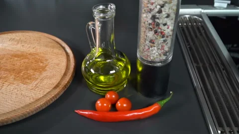 Put the meat on a cutting board. slow motion 動画素材 101658350