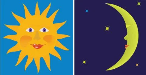 Put night. Stock Illustration