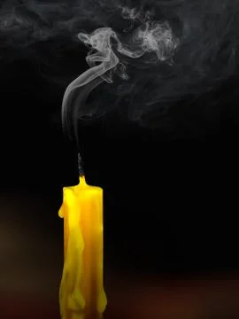 Put out candle Stock Photos
