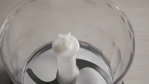Put the raisins in a blender Stock Footage 126369426