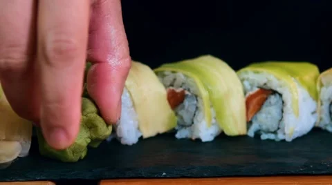  put wasabi Video stock 64335605