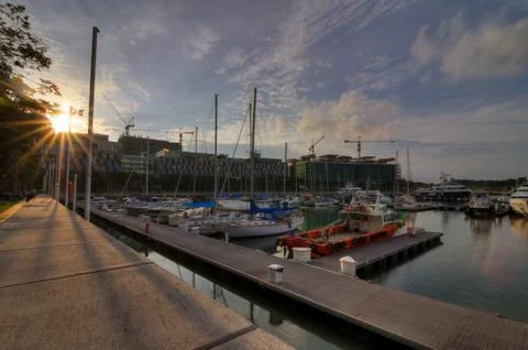 Puteri Harbour Foto stock