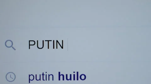 Putin huilo Stock Footage 148824093