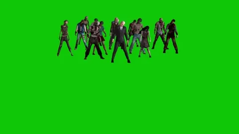 Putin Thriller Dance Green Screen Animation Stock Footage 184588879