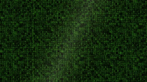Putin's Face Over Matrix Style Background Stock Footage 68367104