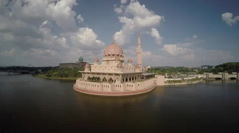 Putra Mosque Stock Footage 48457110