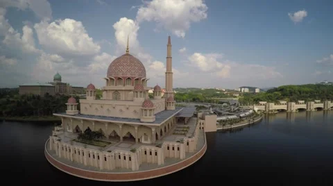 Putra Mosque Stock Footage 48457237