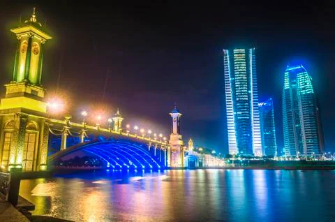 Putrajaya Bridge Stock Photos